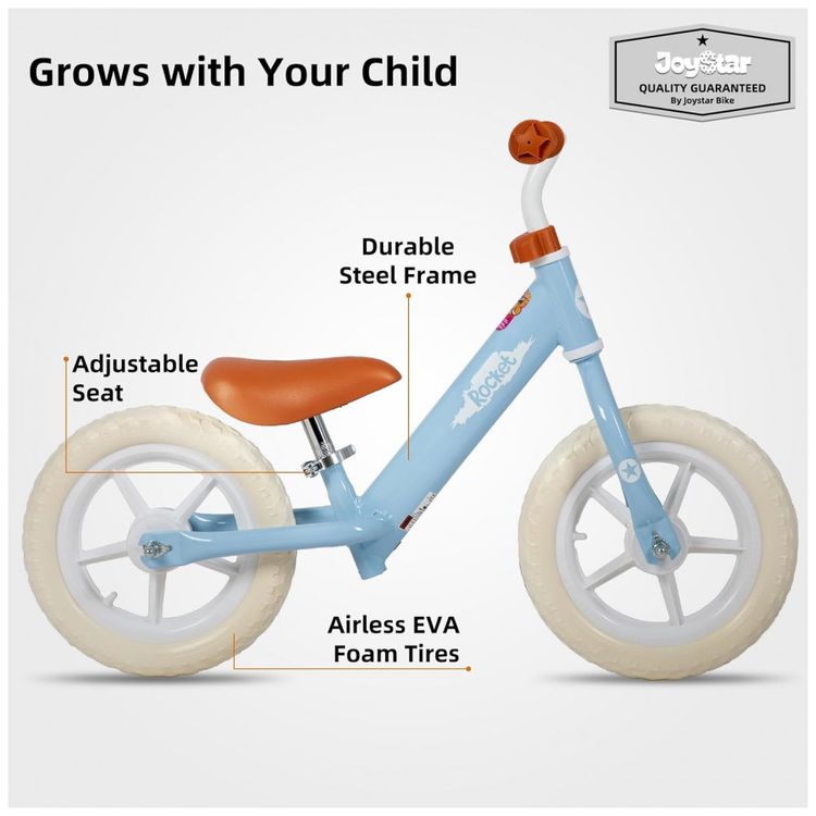 Bicicleta-sem-Pedal-com-Apoio-para-os-Pes-e-Almofadas-de-foto-1