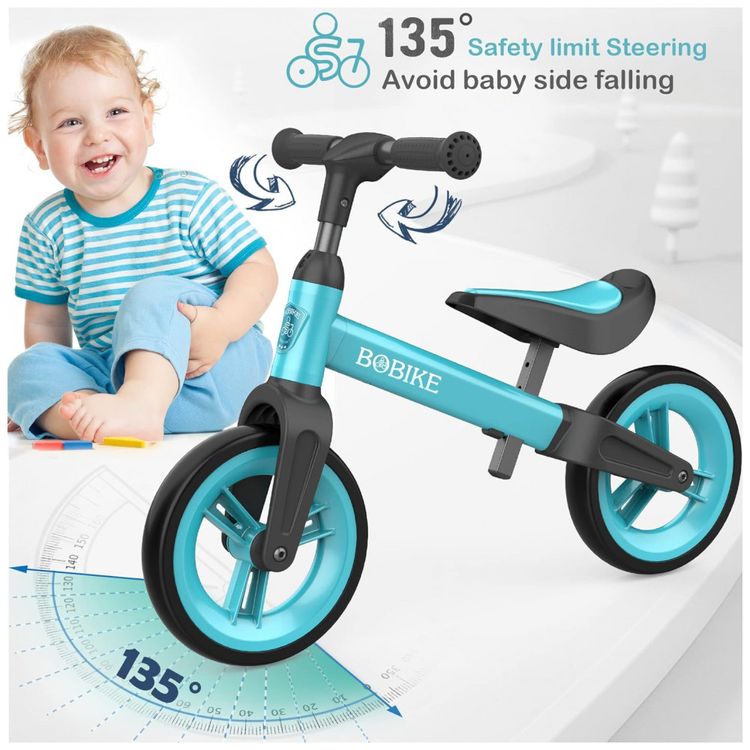 Bicicleta-sem-Pedal-com-Assento-Ajustavel-e-Guiador-para-foto-4