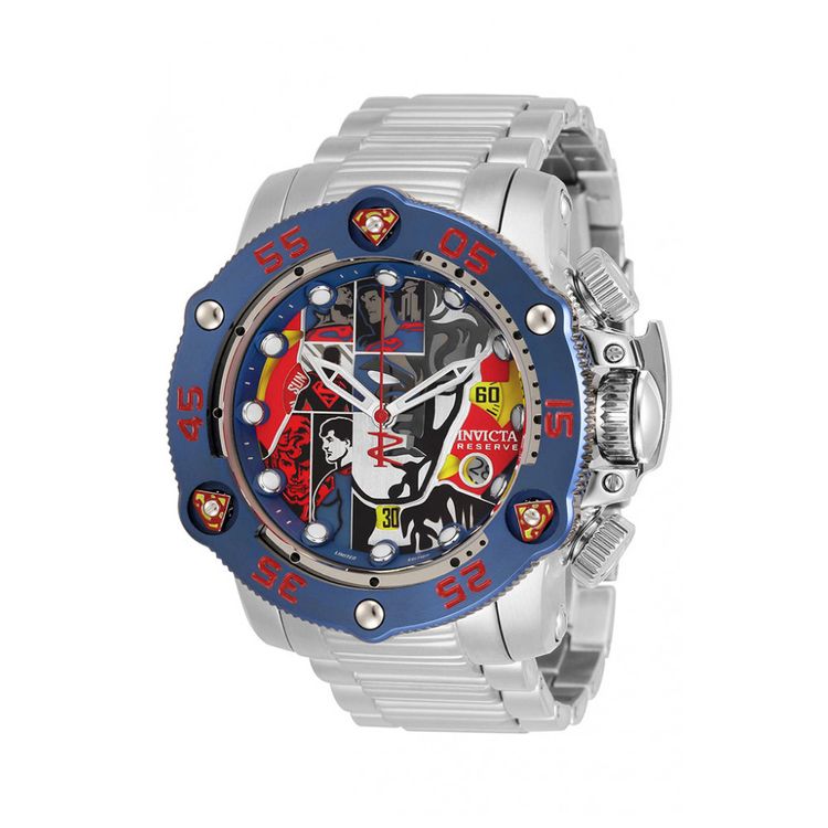 1-EDICAO-LIMITADA-Invicta-DC-Comics-Superman-Relogio-foto-0