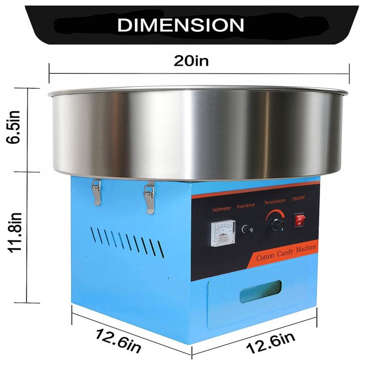 RYFT-Maquina-de-Algodao-Doce-Eletrica-com-Design-Removivel-foto-1