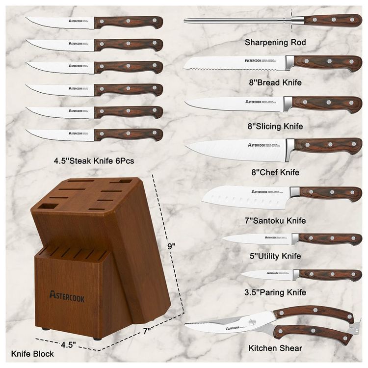 Astercook-K15111C-Conjunto-de-Facas-em-Aco-Inoxidavel-com-foto-1