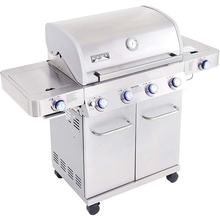 Churrasqueira-a-Gas-60.000-BTU-com-4-Queimadores-2-Portas-e-foto-2