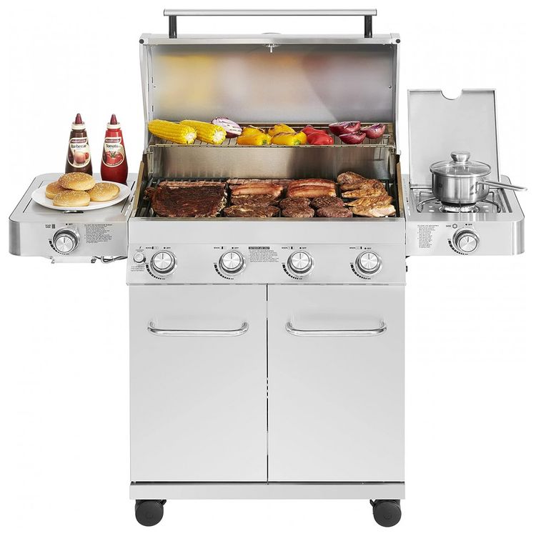 Churrasqueira-a-Gas-60.000-BTU-com-4-Queimadores-2-Portas-e-foto-3