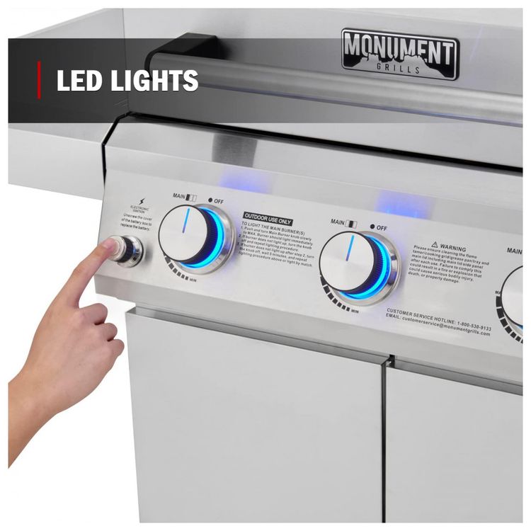 Churrasqueira-a-Gas-60.000-BTU-LED-com-4-Queimadores-2-foto-2