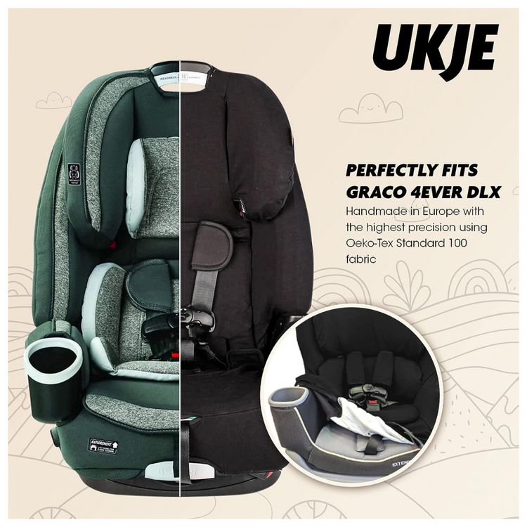 Capa-para-assento-de-carro-Graco-4ever-DLX-4-em-1-UKJE-G4E-foto-2
