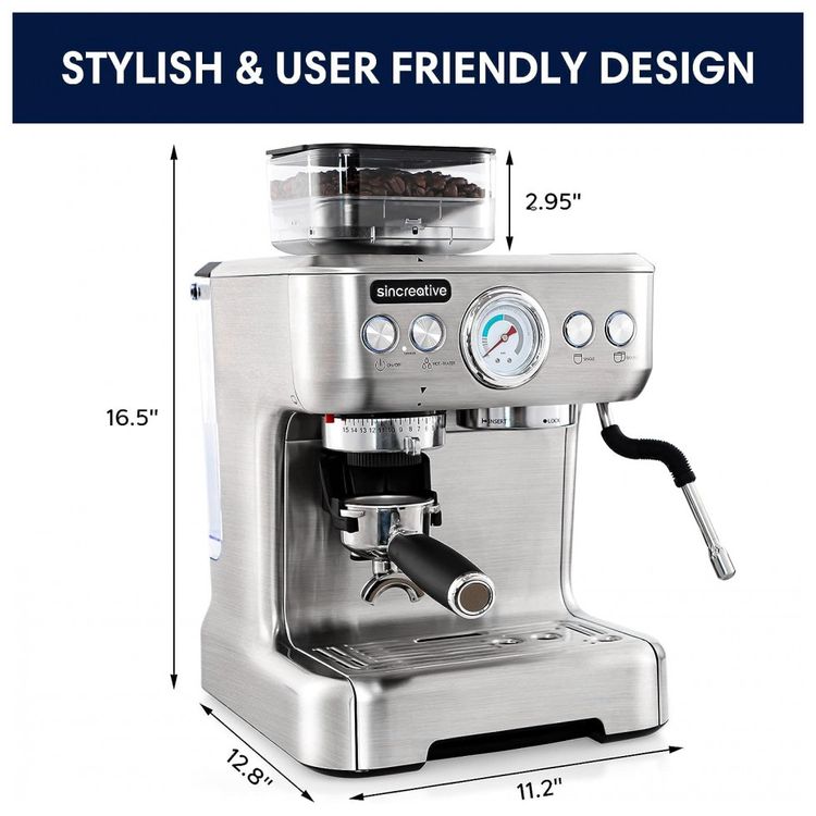 Cafeteira-Eletrica-Programavel-Sincreativa-com-Moedor-de-foto-4