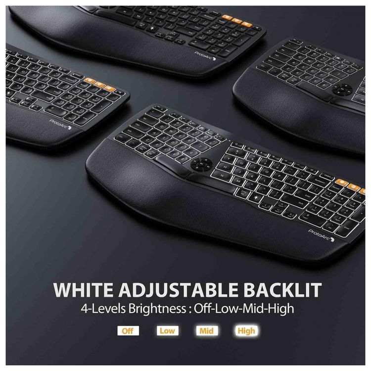 ProtoArc-EK01-Teclado-Ergonomico-Sem-Fio-Recarregavel-Reduz-foto-3