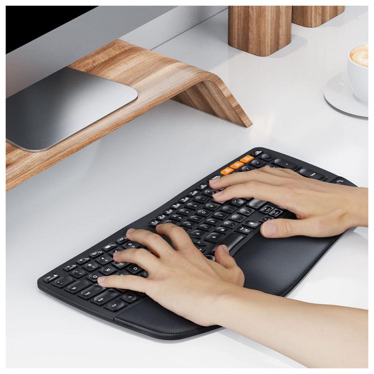 ProtoArc-EK01-Teclado-Ergonomico-Sem-Fio-Recarregavel-Reduz-foto-5