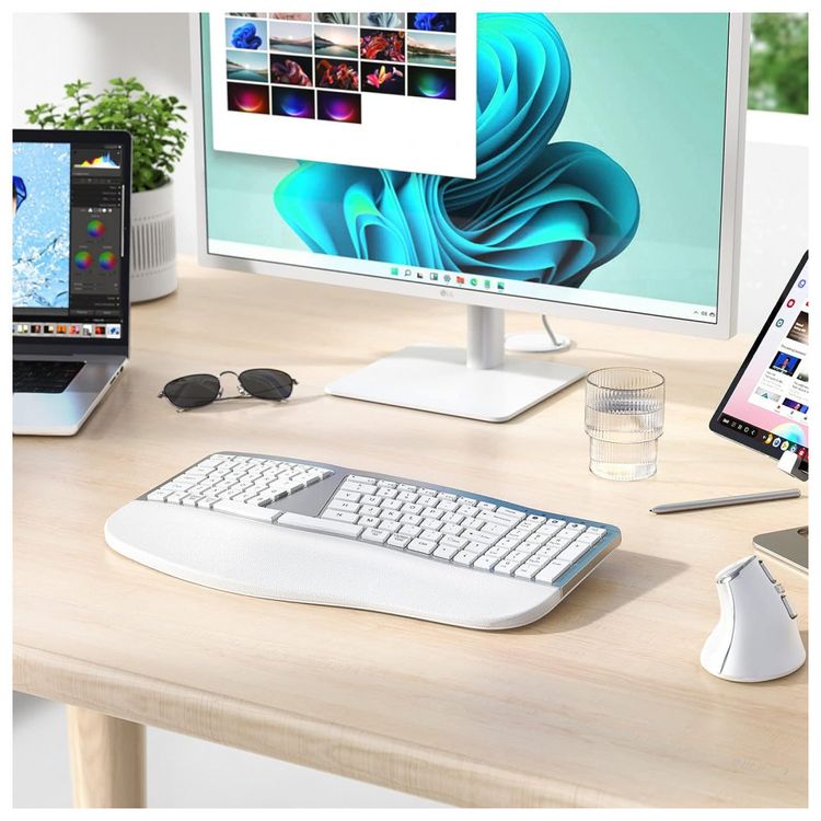 PEIOUS-Teclado-Ergonomico-Dividido-Sem-Fio-Recarregavel-foto-5