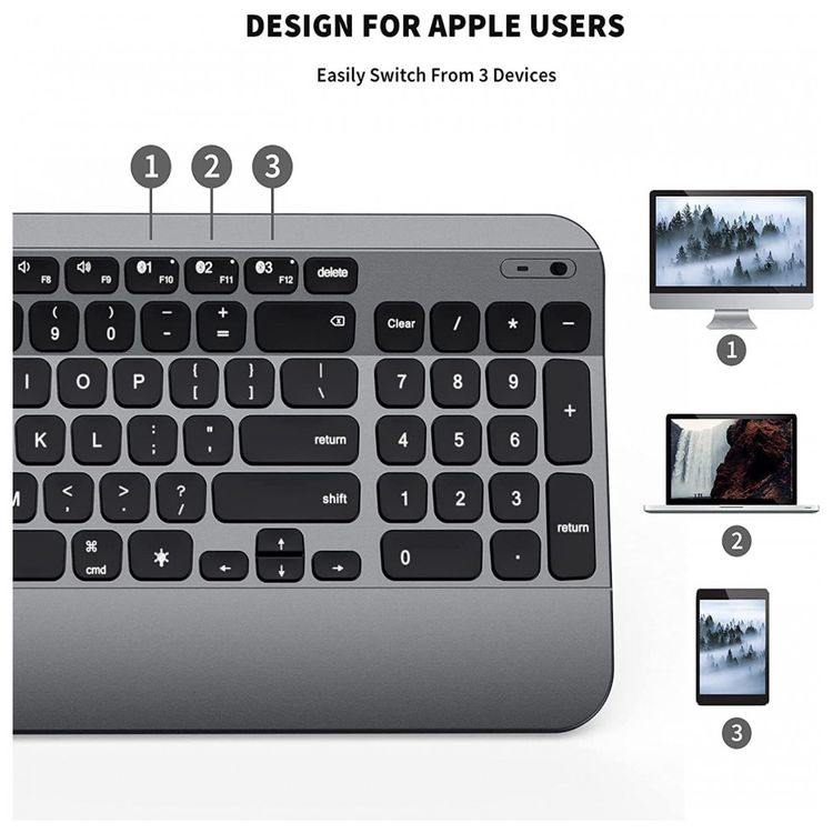 Teclado-Ergonomico-Sem-Fio-Recarregavel-Reduz-a-Tensao-das-foto-2