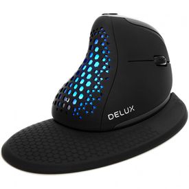 DELUX-M618XSD-Mouse-Ergonomico-Vertical-sem-Fio-Reduz-a-foto-0