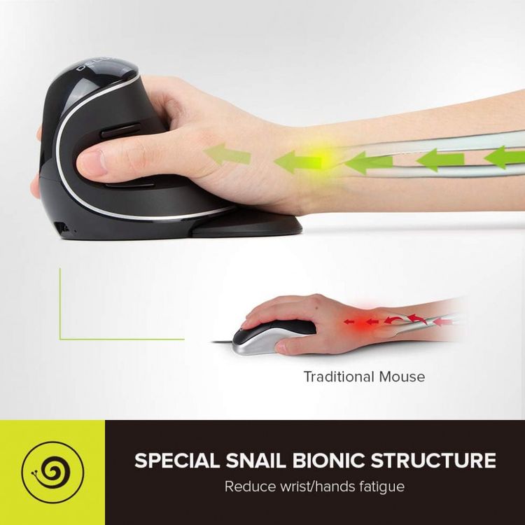 DELUX-Mouse-Ergonomico-Vertical-sem-Fio-Reduz-a-Tensao-do-foto-1