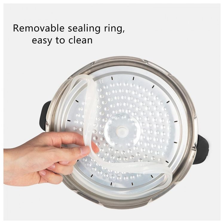 Winado-Panela-de-Pressao-Eletrica-6L-com-13-Predefinicoes-e-foto-5
