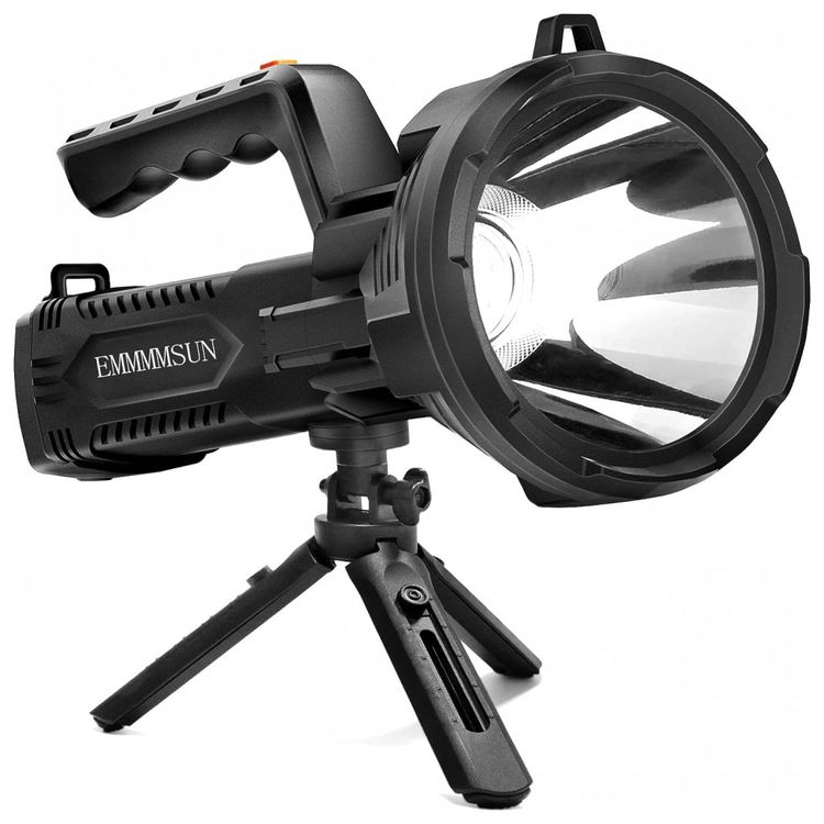 EMMMSUN-Lanterna-LED-Recarregavel-10000-Lumens-com-Bateria-foto-0