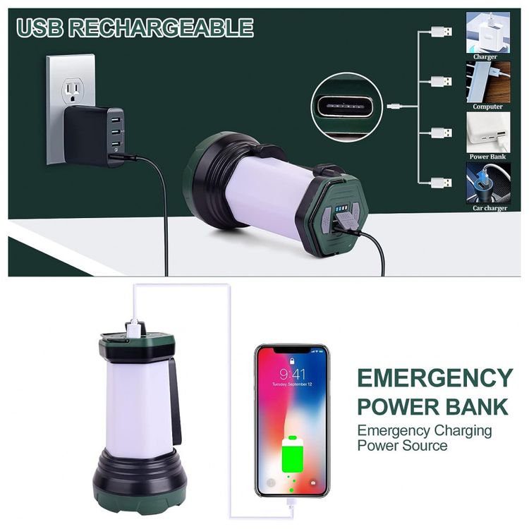 Lanterna-LED-Recarregavel-12000-Lumens-Impermeavel-com-Multi-foto-3