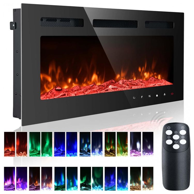 Lareira-Eletrica-CEARTRY-de-Embutir-A43x152L-com-Controle-foto-0