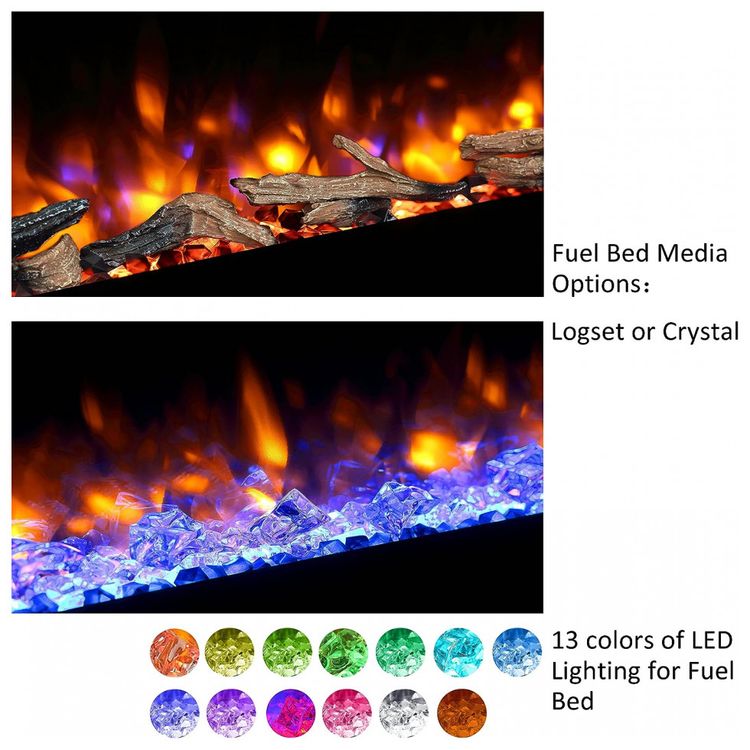 Lareira-Eletrica-PuraFlame-de-Embutir-A50x91L-com-Controle-foto-2