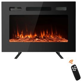 Lareira-Eletrica-de-Embutir-A54x101L-com-Controle-Remoto-e-foto-0