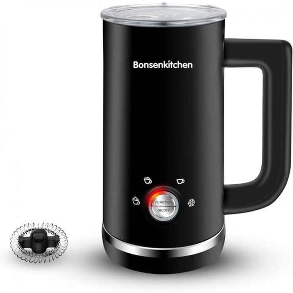 Bonsenkitchen-Espumador-de-Leite-Eletrico-4-em-1-Capacidade-foto-0
