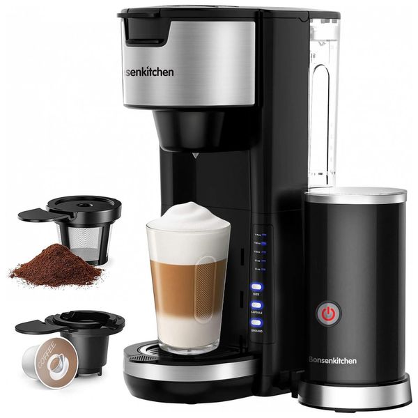Cafeteira-Eletrica-Expresso-2-em-1-com-Vaporizador-de-Leite-foto-0