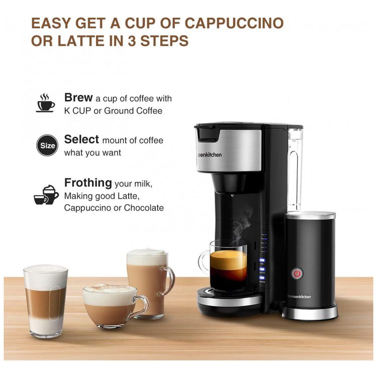 Cafeteira-Eletrica-Expresso-2-em-1-com-Vaporizador-de-Leite-foto-1
