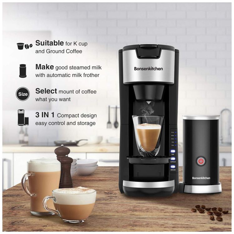 Cafeteira-Eletrica-Expresso-2-em-1-com-Vaporizador-de-Leite-foto-2