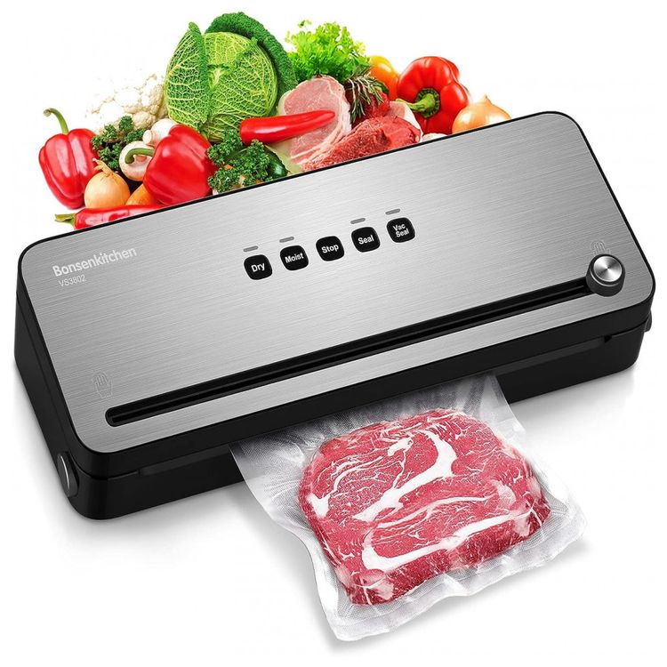 Bonsenkitchen-Seladora-a-Vacuo-para-Alimentos-com-Cortador-foto-0