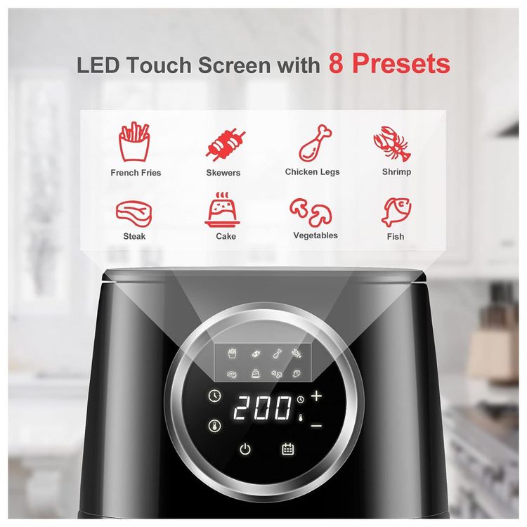 Fritadeira-Eletrica-AirFryer-4L-com-Painel-de-Controle-foto-1