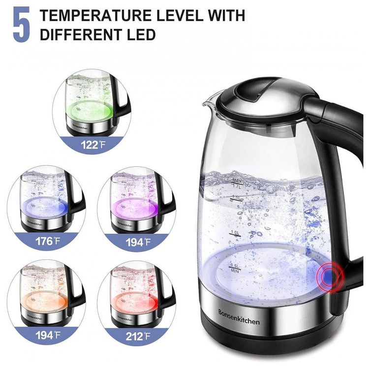Bonsenkitchen-Chaleira-Eletrica-1.7L-de-Vidro-com-foto-2