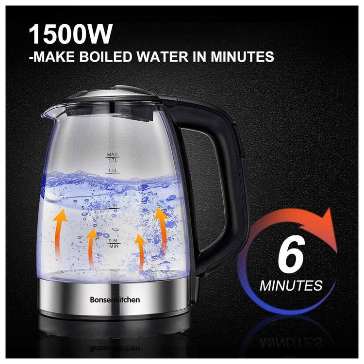 Bonsenkitchen-Chaleira-Eletrica-1.7L-de-Vidro-com-foto-4