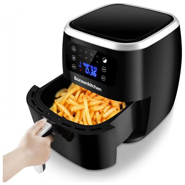 Forno-Eletrico-de-Bancada-com-Funcao-AirFryer-19L-com-Painel-foto-0