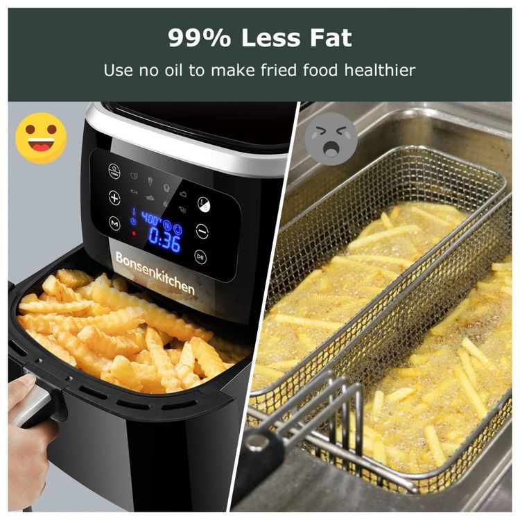 Forno-Eletrico-de-Bancada-com-Funcao-AirFryer-19L-com-Painel-foto-4