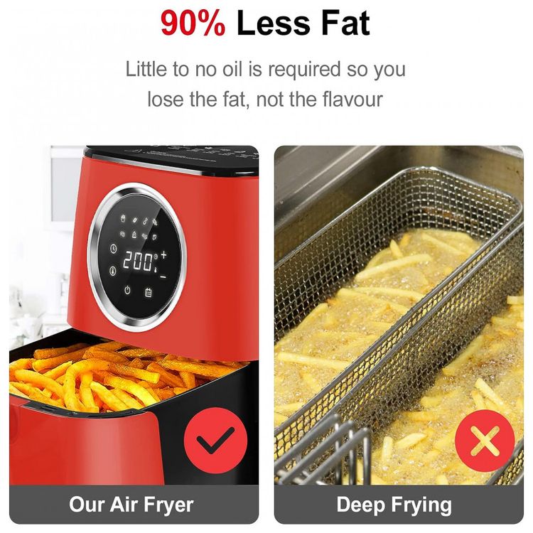 Fritadeira-Eletrica-AirFryer-4L-com-8-Predefinicoes-e-Painel-foto-5