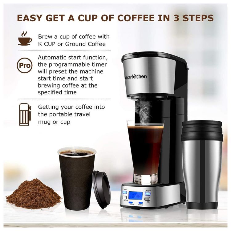 Cafeteira-Eletrica-Programavel-Bonsenkitchen-Tanque-de-Agua-foto-1