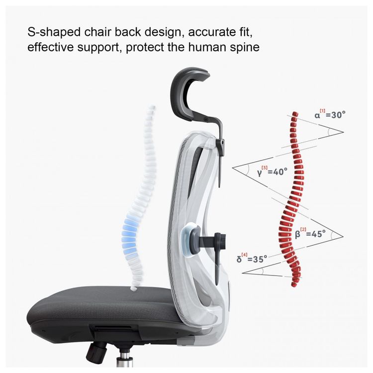 Cadeira-de-Escritorio-Ergonomica-Giratoria-com-Apoio-de-foto-2