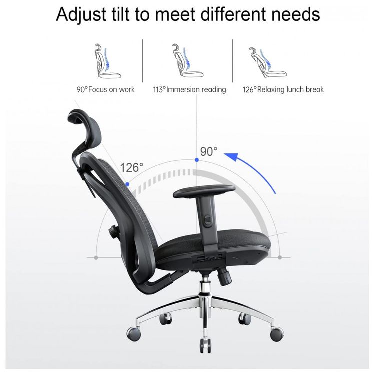 Cadeira-de-Escritorio-Ergonomica-Giratoria-com-Apoio-de-foto-4