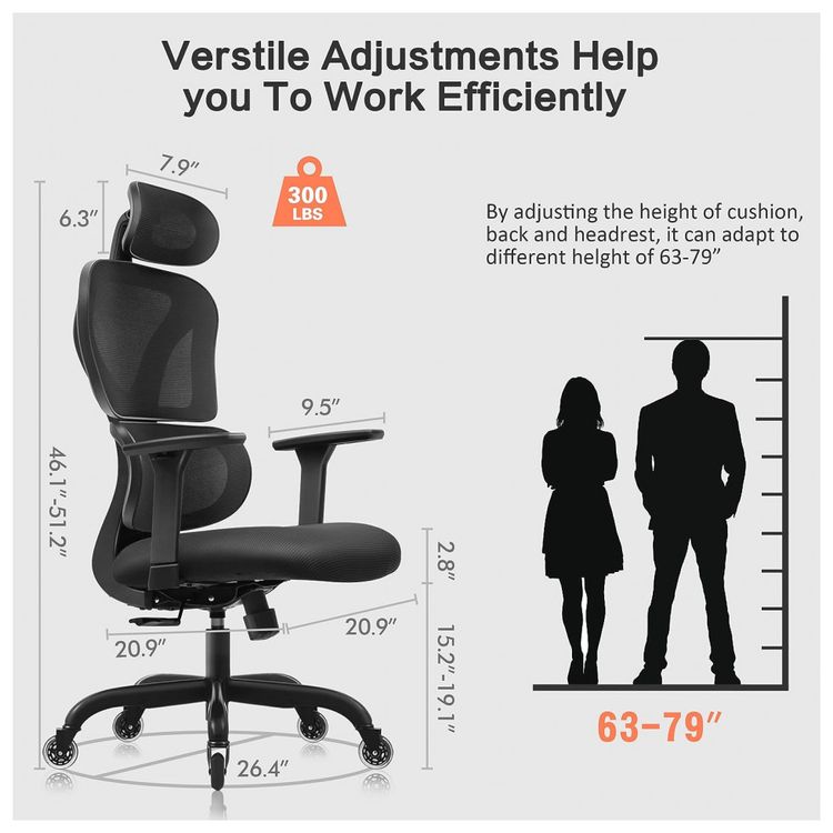 FelixKing-Cadeira-de-Escritorio-Ergonomica-Giratoria-com-foto-1