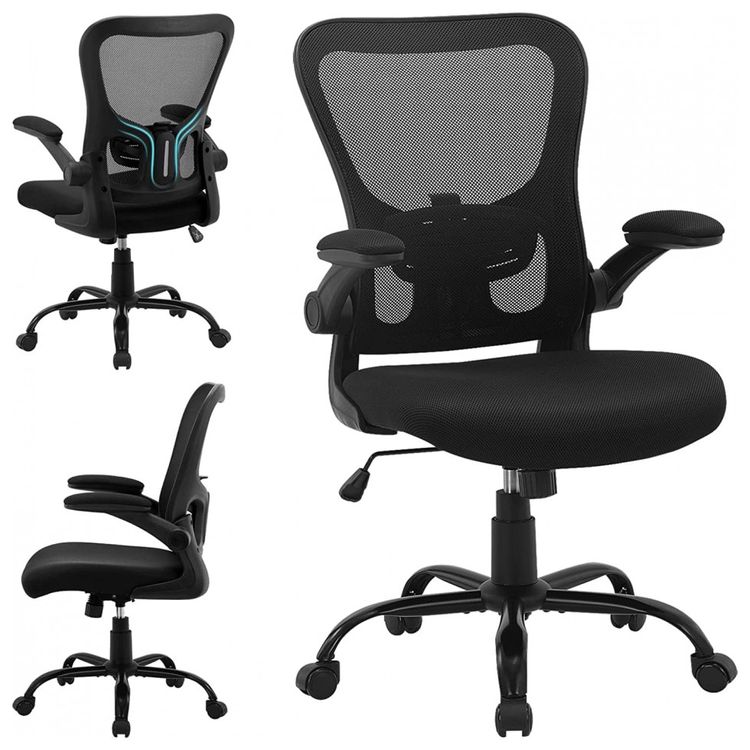 Cadeira-de-Escritorio-Ergonomica-Giratoria-com-Encosto-foto-0