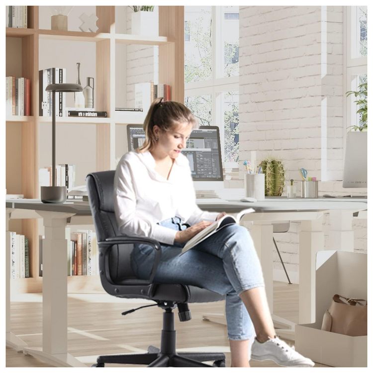 ZUNMOS-C2809-BKZQ-Cadeira-de-Escritorio-Ergonomica-Giratoria-foto-1