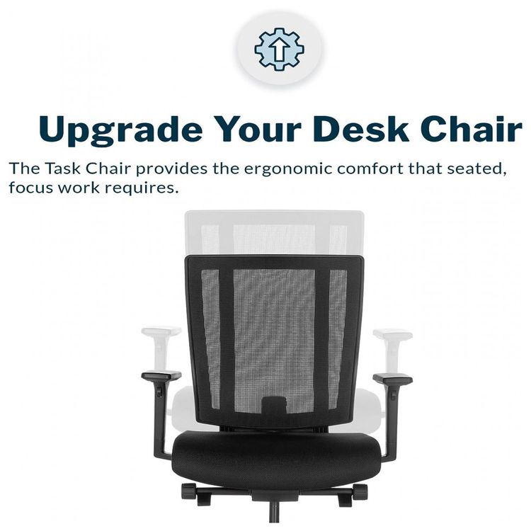 Cadeira-de-Escritorio-Ergonomica-Giratoria-com-Apoio-de-foto-1
