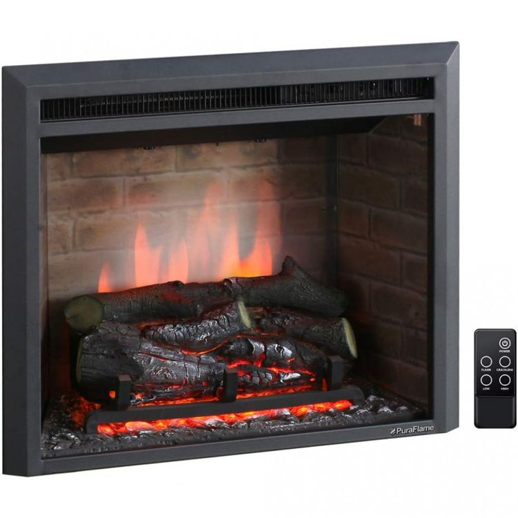 Lareira-Eletrica-PuraFlame-de-Embutir-A62x81L-com-Controle-foto-0