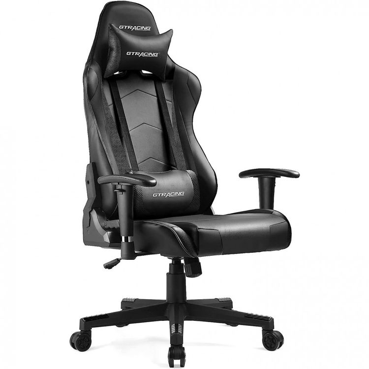 Cadeira-Gamer-Ergonomica-Reclinavel-e-Giratoria-com-Apoio-foto-0