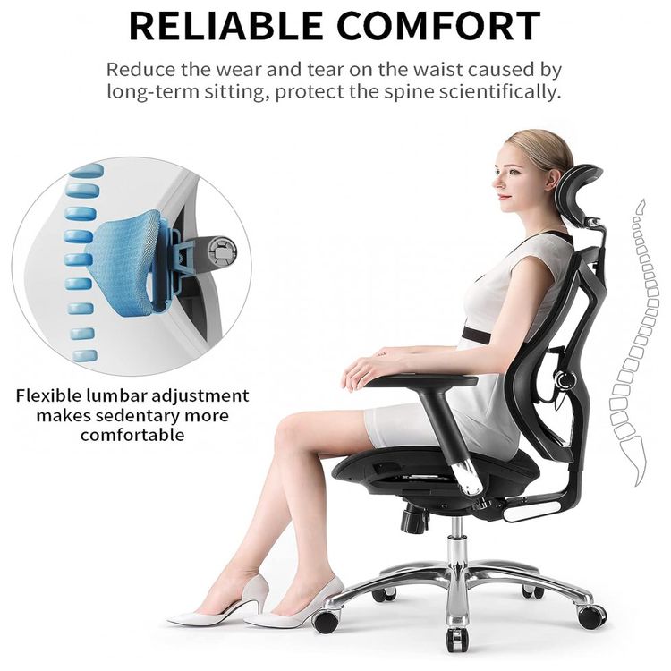 SIHOO-V1-M108-Cadeira-de-Escritorio-Ergonomica-Giratoria-com-foto-1