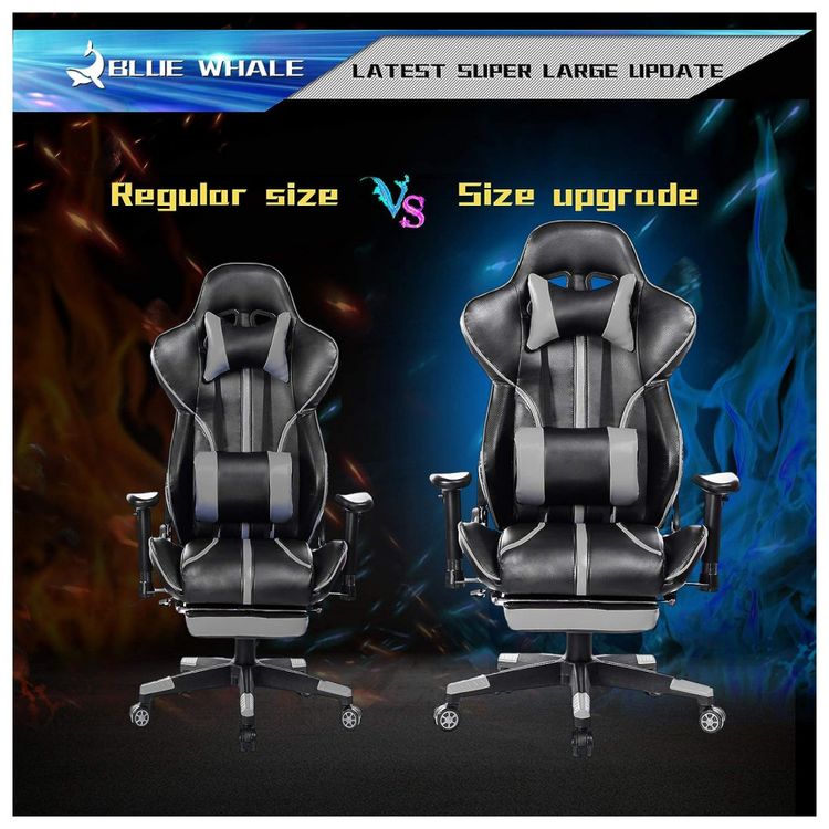 Blue-Whale-Cadeira-Gamer-Reclinavel-e-Giratoria-com-Apoio-foto-4