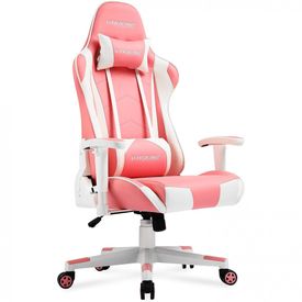 Cadeira-Gamer-Reclinavel-e-Giratoria-com-Apoio-Lombar-e-foto-0