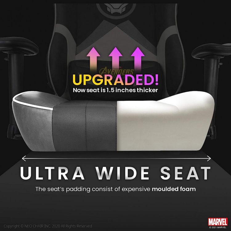 Marvel-Avengers-Cadeira-Gamer-Ergonomica-Reclinavel-e-foto-1