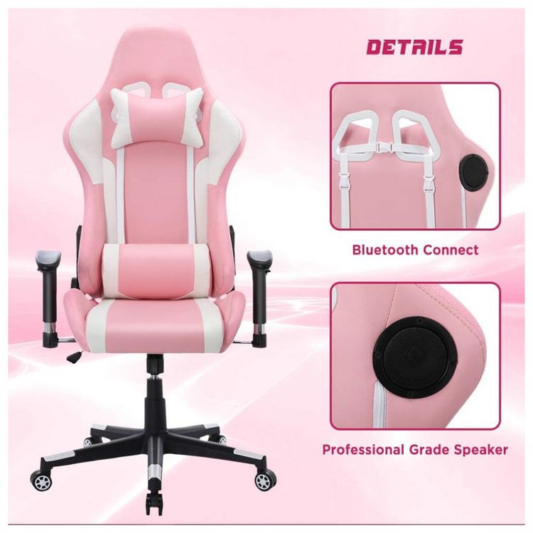 HomeMiYN-Cadeira-Gamer-Reclinavel-e-Giratoria-com-Luzes-e-foto-3