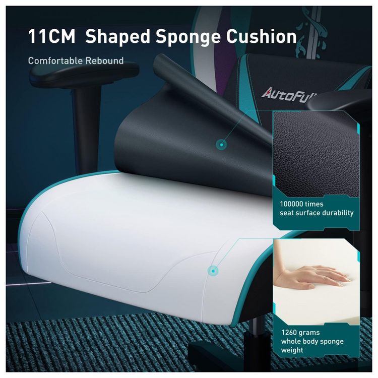 Cadeira-Gamer-Ergonomica-com-Apoio-Lombar-e-Cabeca-foto-3