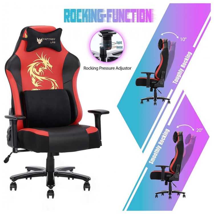 FANTASYLAB-Cadeira-Gamer-Ergonomica-e-Giratoria-com-Apoio-3D-foto-3