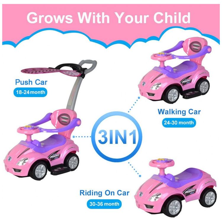 Carrinho-de-Passeio-Infantil-3-em-1-com-Alca-Removivel-e-foto-1